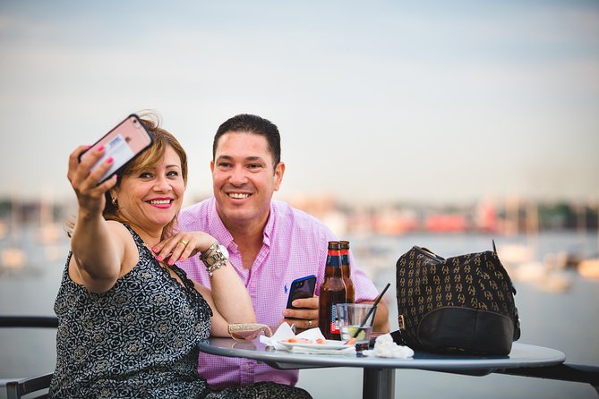 City Cruises Boston Premier Dinner Cruise on Odyssey - Inside the ship: three decks and panoramic windows
