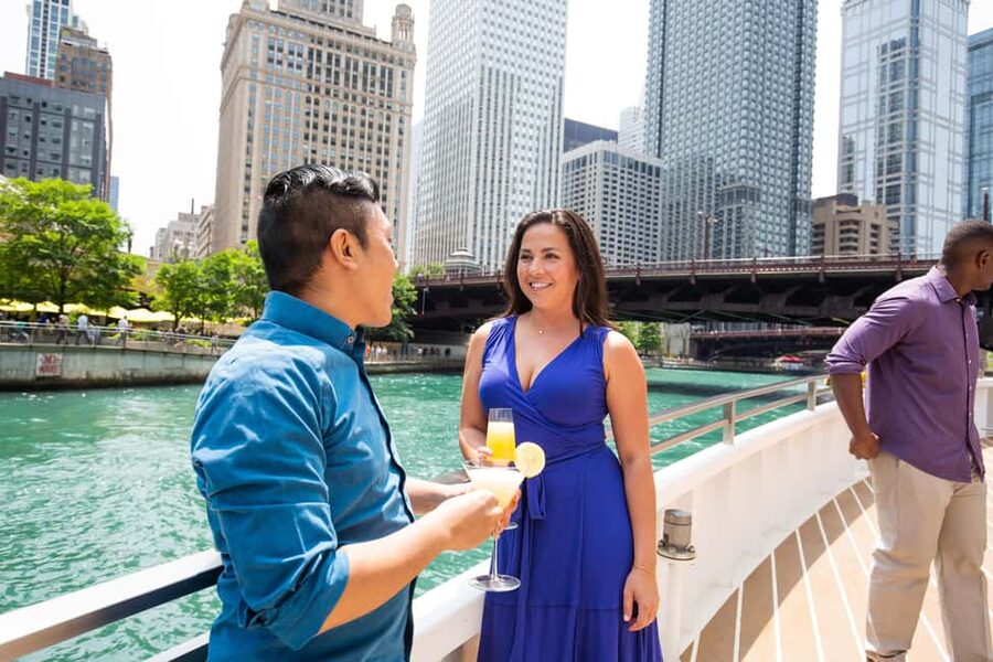 City Cruises Chicago: Brunch, Lunch, or Dinner River Cruise - The river route, from DuSable Bridge to Goose Island