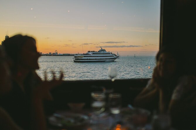 City Cruises Chicago: Fireworks Signature Dinner Cruise - Boarding, seating, and the first view of Chicago