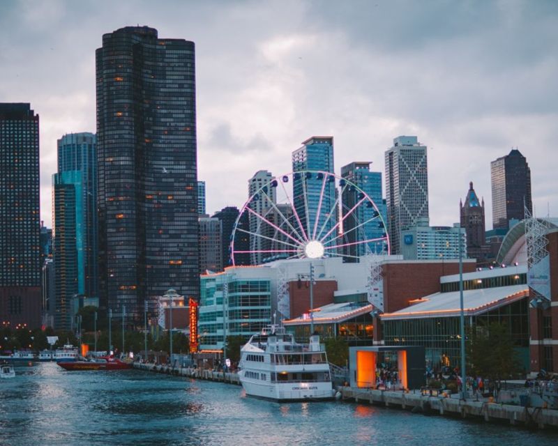 City Cruises Chicago: Premier Lunch or Dinner Cruise - Outdoor decks, music, and the evening mood
