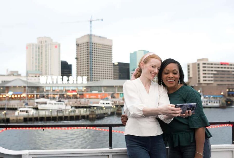 City Cruises Norfolk: Lunch, Brunch, or Dinner Buffet Cruise - Skyline Views and Navy Waterfront Scenery