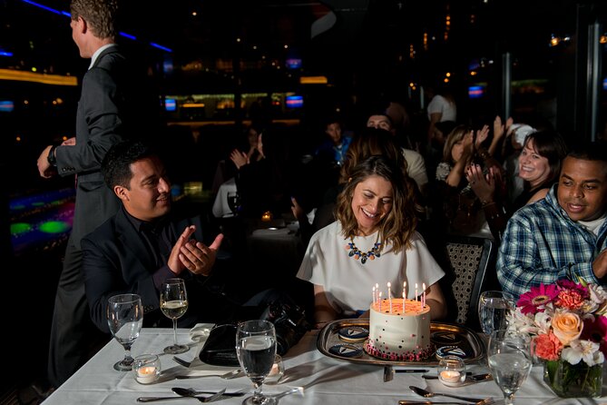 City Cruises Philadelphia: Signature Dinner Cruise with Buffet - Three decks, panoramic windows, and outdoor space