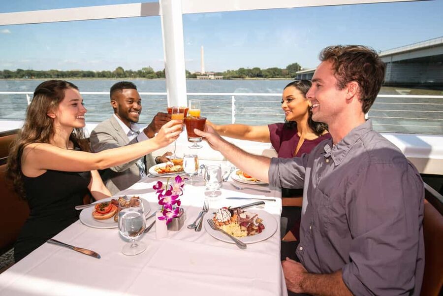 DC: City Cruises Gourmet Brunch, Lunch, or Dinner Cruise - Food Allergies and Table Arrangements