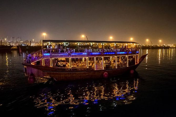 Deira Creek: Dhow Cruise Dinner - Coffee, dates, and a buffet dinner