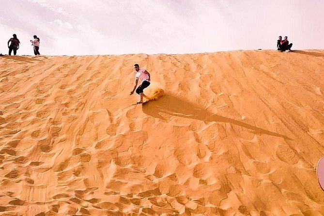 Desert Safari and Dhow Cruise Dinner Marina (Limited Offer) - Dinner, henna, shisha, and traditional dress
