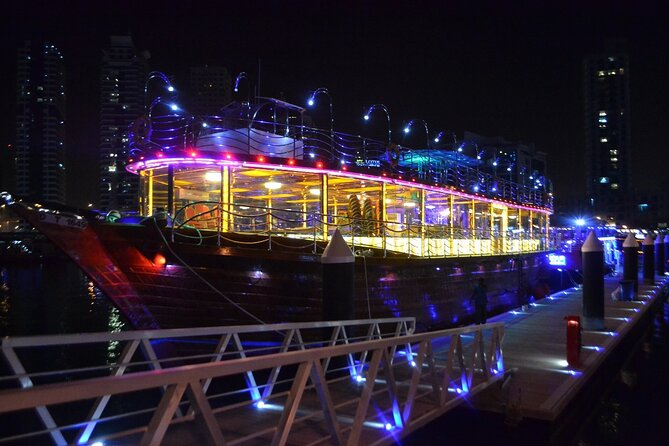 Dhow Cruise Dinner Dubai Marina - What the two-hour cruise actually includes