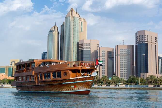 Dhow Cruise Dinner in Creek with Transfer - Buffet dinner, BBQ dishes, and drink service