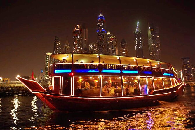 Dhow Cruise Dinner in Creek with Transfer - Tanura dancing and the onboard mood