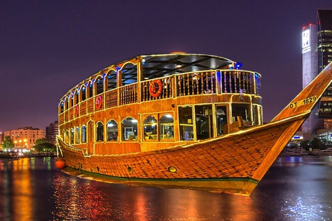 Dhow Cruise Dinner in Creek with Transfer - How much value you get for $115