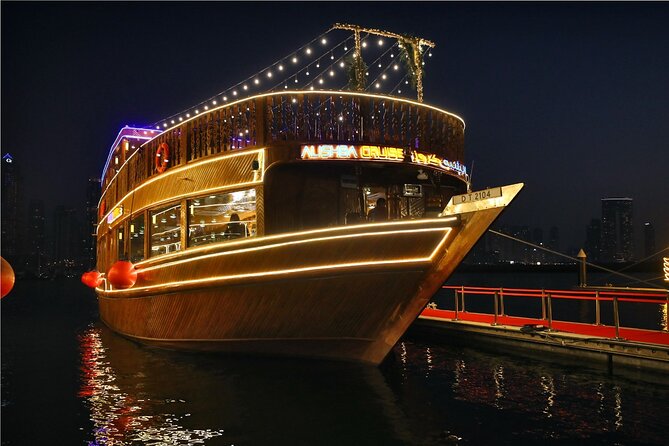 Dhow Cruise Dinner Marina - What happens from pickup to boarding