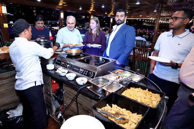 Dhow Cruise Dinner Marina - The dinner: pleasant, but keep expectations sensible