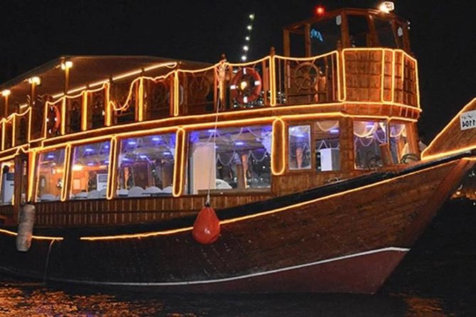 Dhow Cruise Dinner with Entertainment - Pickup from Bur Dubai and Deira
