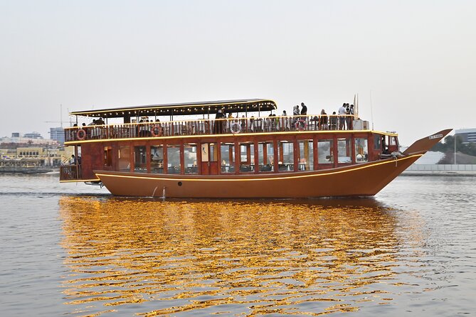 Dhow Cruise Dubai with Buffet Dinner, Dance & Horse Show - Arriving Near the United States Consulate
