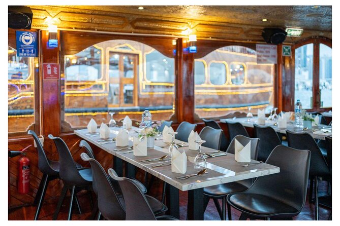 Dhow Cruise with Dinner at Dubai Al Seef - Dinner on board: good value, modest expectations