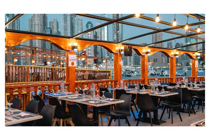 Dhow Cruise with Dinner at Dubai Al Seef - Music, Tanura dancing, and the social mood
