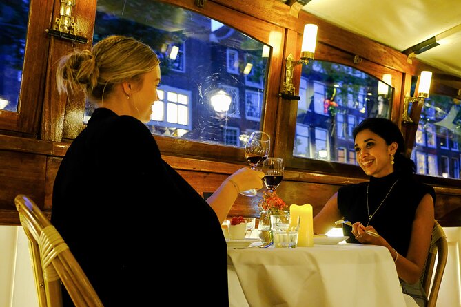 Dinner Canal Cruise Amsterdam: 3-Course Dinner Included - The Amstel River and Royal Theater Carré