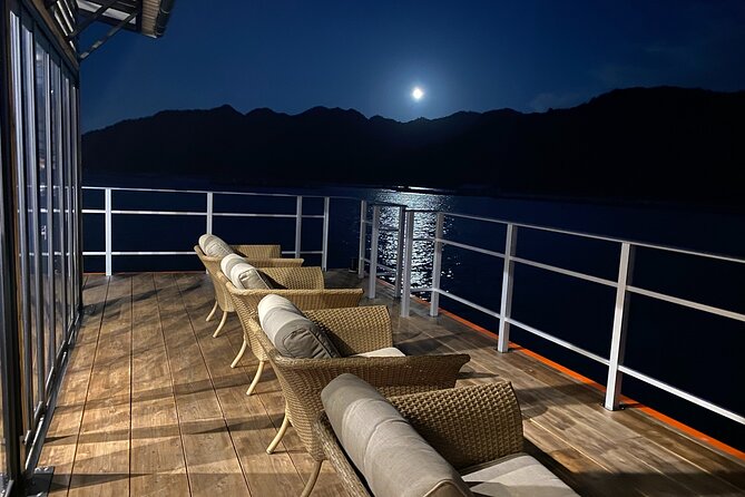 Dinner Cruise on HANAIKADA (Raft-Type Boat) with Scenic View of Miyajima - Reaching HANAIKADA from Ono-Ura Station