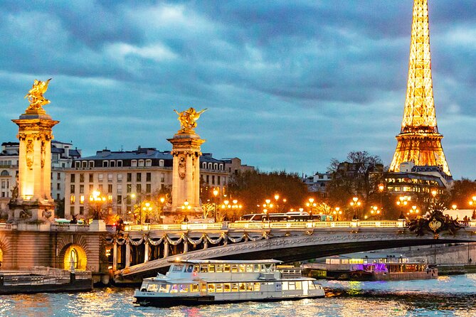 Dinner Cruise Prestige Check-out from the Eiffel Tower - What the €74.49 price really buys you