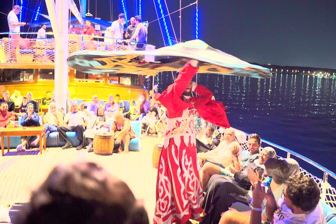 Dinner Cruise with Oriental Show & Seafood Buffet from Sharm El Sheikh - Setting sail from Sharm at 6:00 pm