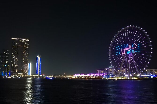 Dubai 5 Star Marina Dhow Cruise Dinner with Transfers - Cayan Tower and the marina’s best photo angles