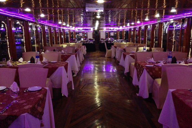 Dubai 5 Star Marina Dhow Cruise Dinner with Transfers - Dinner on board: useful, but not the reason to pay $115