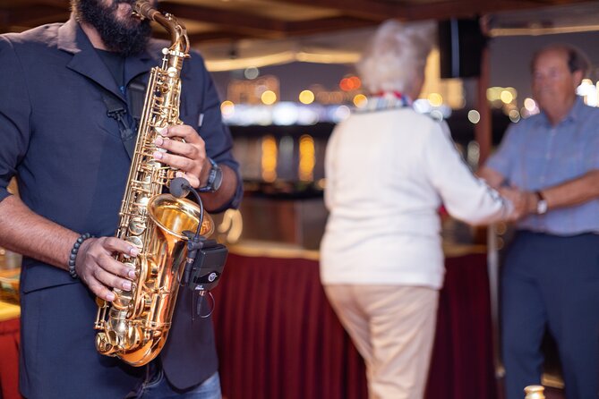 Dubai Canal Dinner Cruise with La Perle Show Tickets Combo - From Dubai Creek Harbour to the city skyline