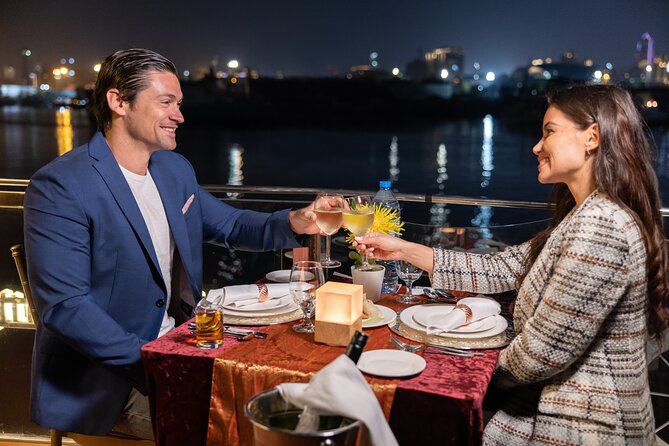 Dubai Canal Dinner Cruise with La Perle Show Tickets Combo - The waterfall bridge and the Tolerance Bridge