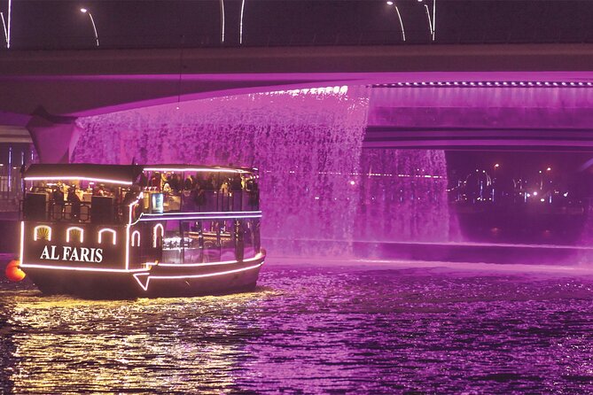 Dubai Canal Dinner Cruise with La Perle Show Tickets Combo - Dinner: convenient, filling, and not luxurious