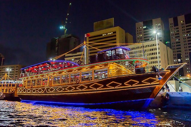 Dubai Creek Cruise Dinner with Transfer - Buffet dinner, drinks, and what to expect