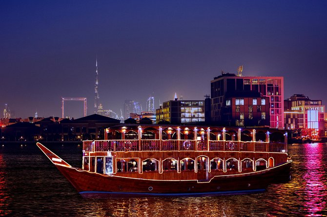 Dubai Creek Dhow cruise Dinner with transfers - Key points to know before booking
