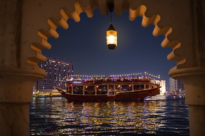Dubai Creek Luxury Dhow Dinner Cruise with Optional Transfer - Watching old Dubai from the creek