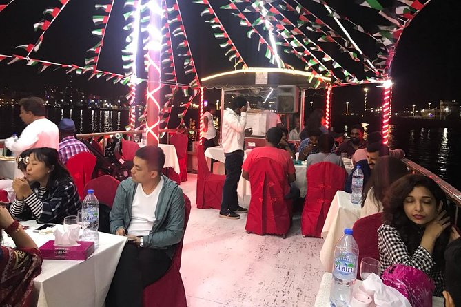 Dubai Dhow Cruise Dinner in Creek - Buffet dinner, drinks, and food expectations