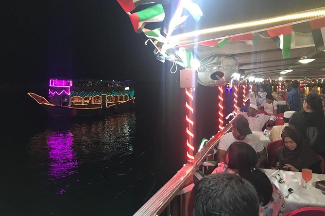 Dubai Dhow Cruise Dinner in Creek - Tanura dancing and live music