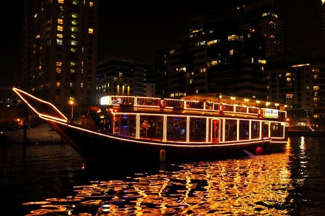 Dubai Dhow Dinner Cruise Marina with pickup drop option - Setting out from Dubai Marina