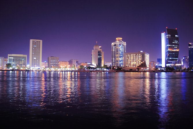 Dubai Dhow Dinner Cruise Marina with pickup drop option - The Tanoura show and evening atmosphere