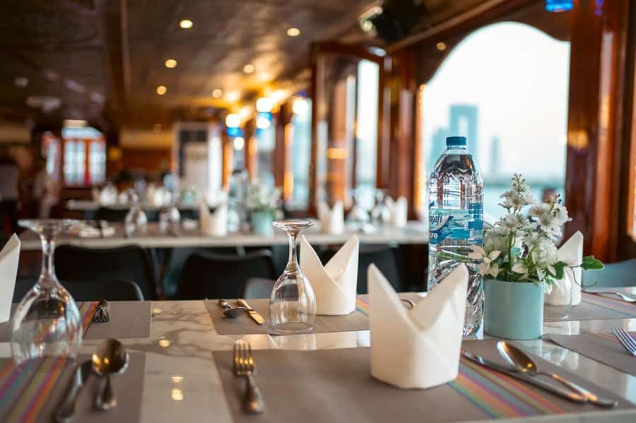 Dubai: Dinner Dhow Cruise with Live Entertainment Al Seef - Starting at Al Seef beside Dubai Creek