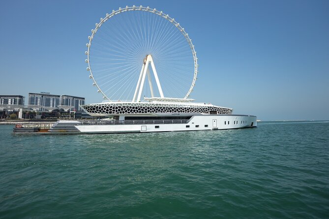 Dubai: Lotus Mega Yacht 3-Hours Dinner Cruise Tour - Seeing Dubai Marina and JBR after dark