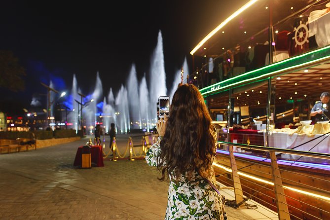 Dubai Luxury Canal Dinner Cruise with Optional Transfer - Starting beside IMAGINE at Dubai Festival City