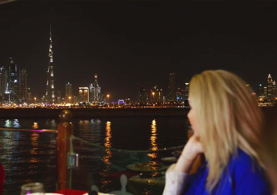 Dubai: Luxury Canal Dinner Cruise with Optional Transfers - The route through Dubai Water Canal