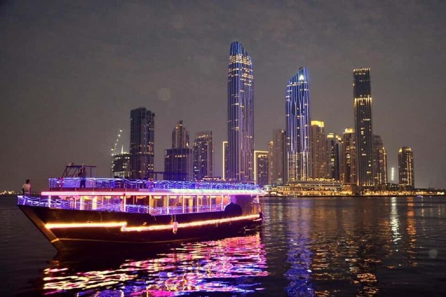 Dubai Marina Dhow Cruise: Dinner Buffet & Live Entertainment - Key things to know before you book