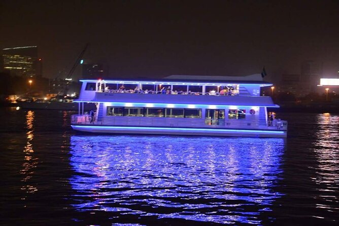 Dubai Marina Dinner Cruise with Live Shows - Boarding, seating, and the first drink