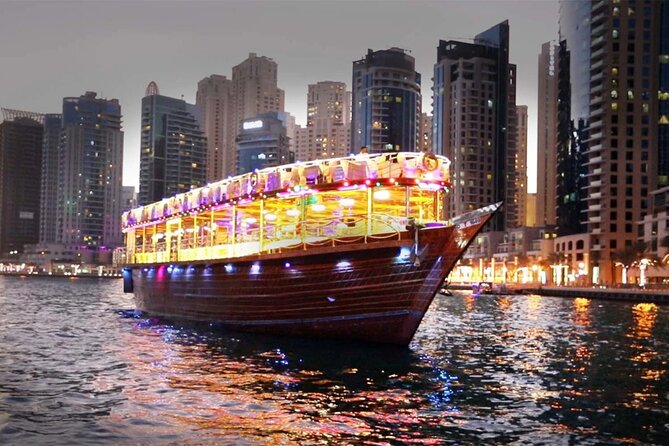 Dubai Marina Dinner Cruise with Transfers - Key points to know before booking