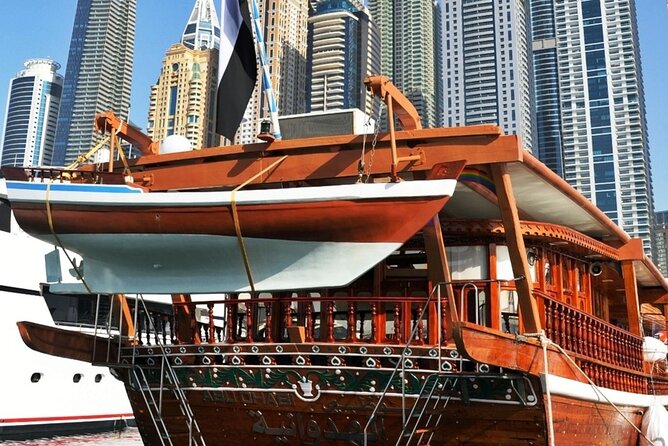 Dubai Marina Dinner Cruise with Transfers - Dinner with Continental and Emirati choices