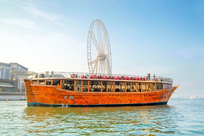 Dubai Marina Dinner Cruise with Transfers - The Tanura show gives the night its local touch