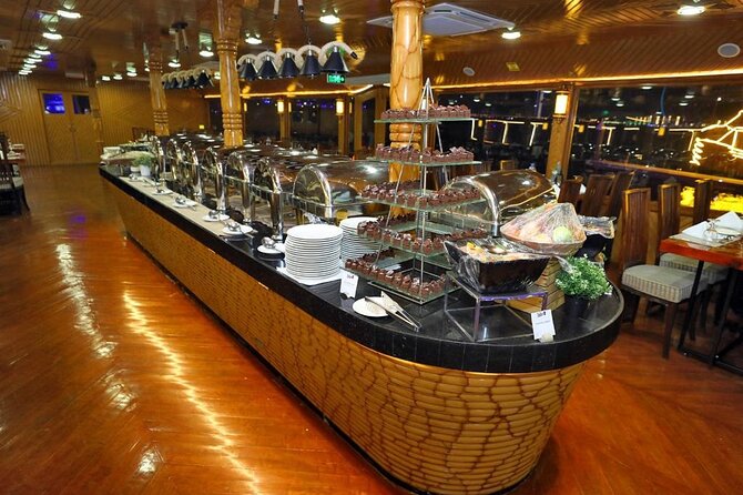 Dubai Marina Luxurious Dhow Cruise Dinner International Buffet - Marina Walk and the dessert course