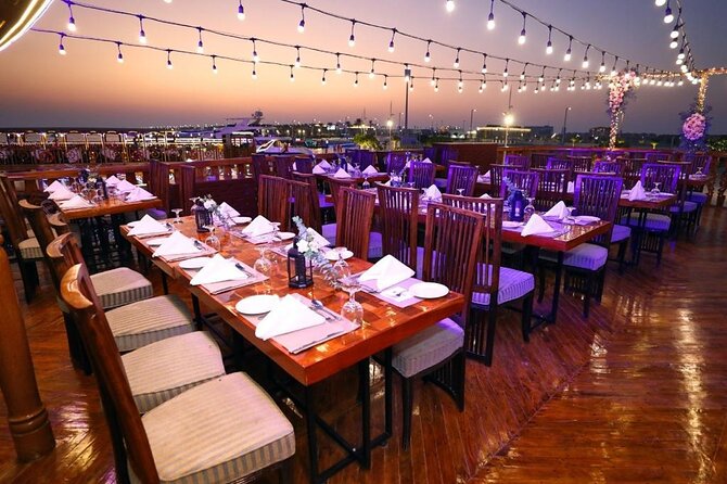 Dubai Marina Luxurious Dhow Cruise Dinner International Buffet - Starting at Dubai Harbour Marina