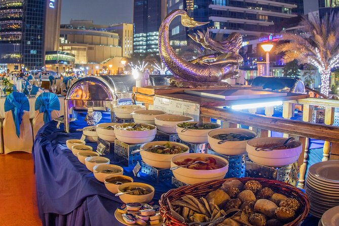 Dubai Marina: Luxury Dhow Dinner Cruise with Hotel Transfer - Music, service, and the overall mood