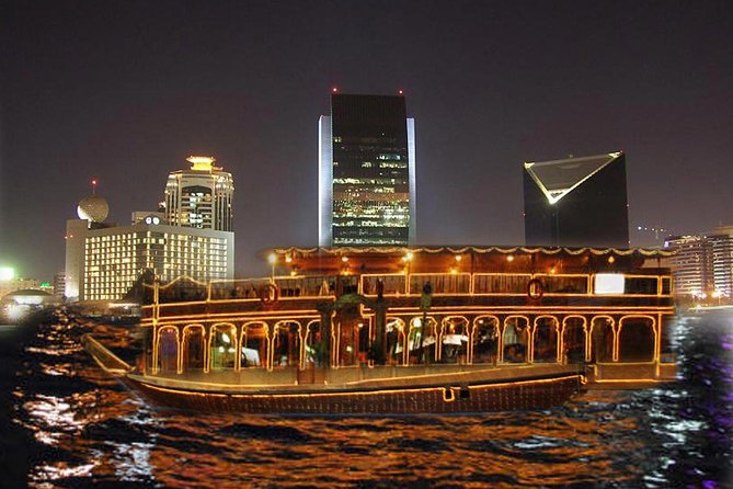 Dubai Marina Luxury Dinner Cruise with Buffet, Live Entertainment - Boarding at 8 PM and Leaving at 8:30