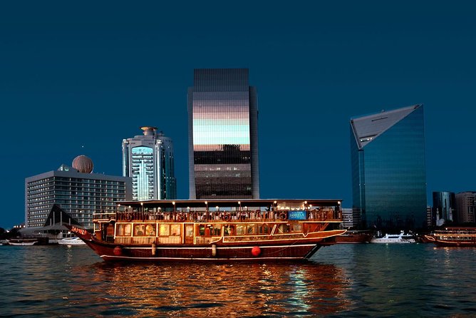 Dubai Marina Luxury Dinner Cruise with Buffet, Live Entertainment - The Open-Air Deck and Skyline Views