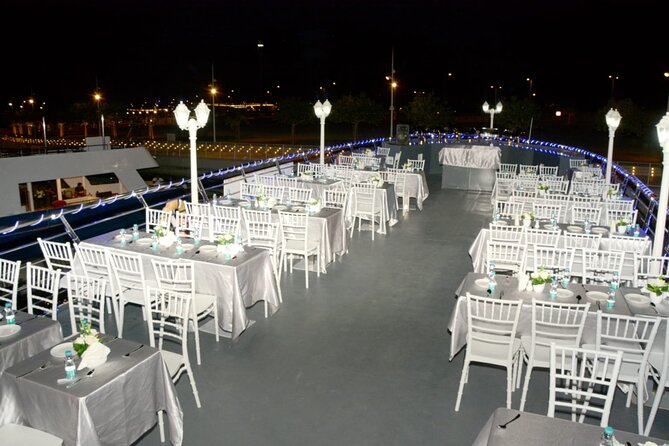Dubai Marina Unique Dhow Cruise Buffet Dinner and Belly Dance - What the $41.59 price buys you